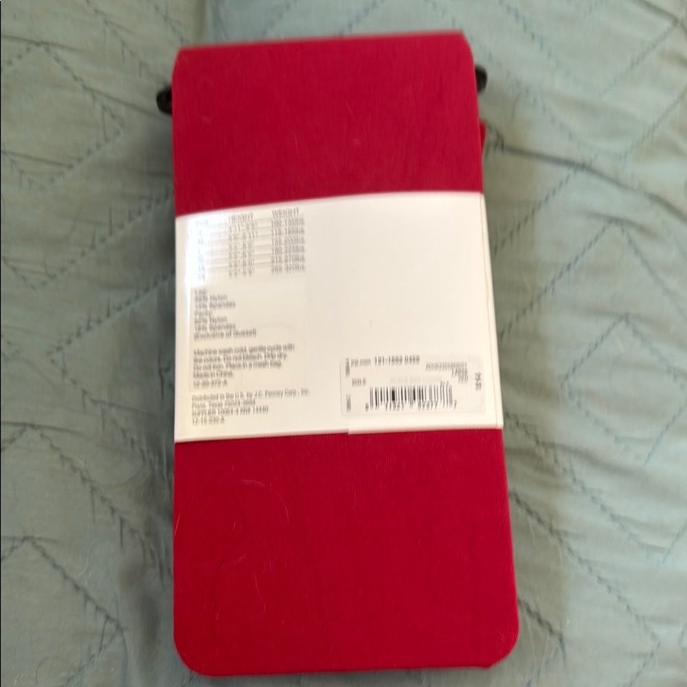 Mixit Red Control Top Tights - Picture 2 of 2